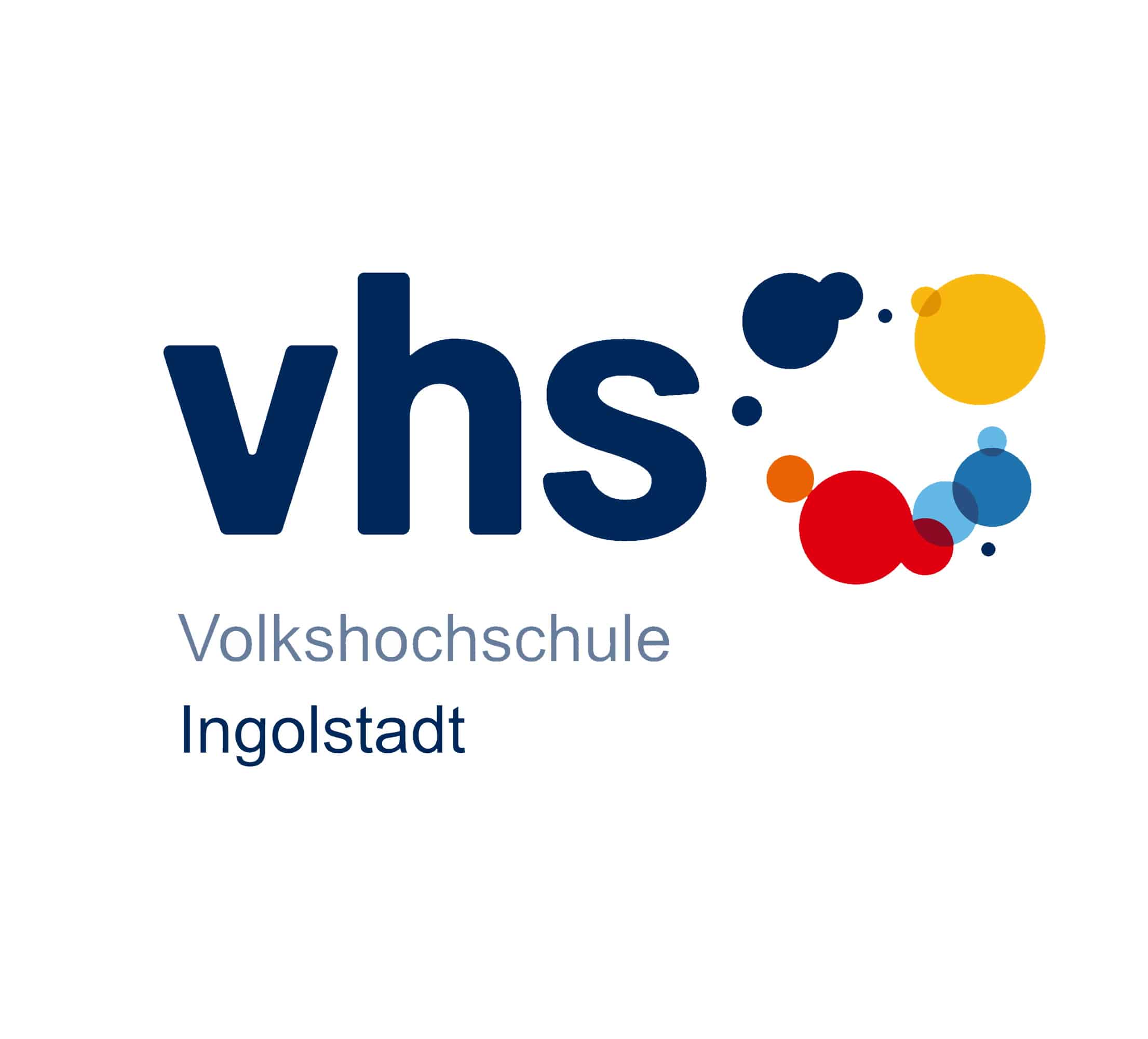 Logo VHS Ingolstadt + BarCamp Nachhaltigkeit + Energieeffizienz