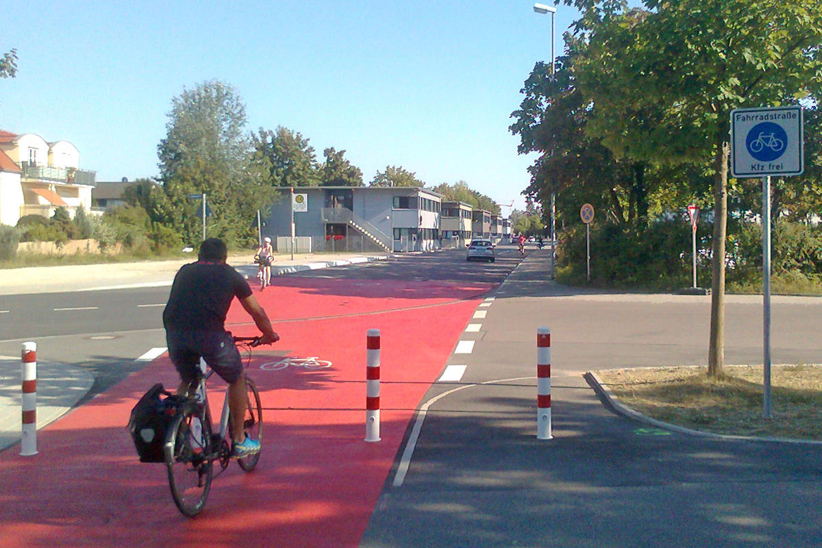 Fahrradklimatest 2022 - Fahrradvorrangroute Ingolstadt