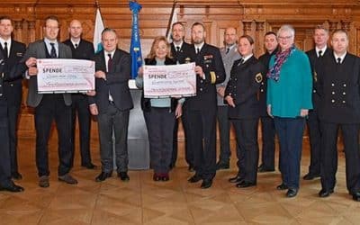 Marine spendet 4.000 Euro