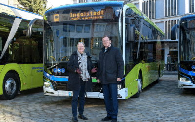 Emissionsfreie Elektro-Busse für Ingolstadt