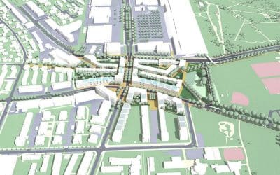 Neugestaltung des Audi-Kreisels