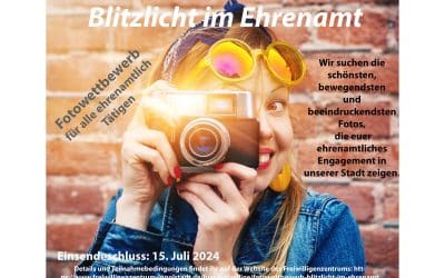 Fotowettbewerb „Blitzlicht im Ehrenamt“