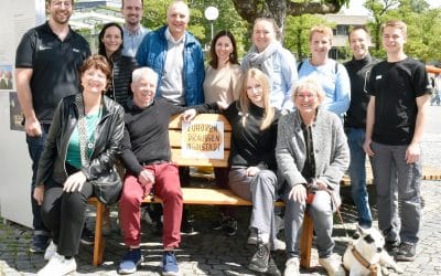Das Projekt „Zuhör.Bank“ im Rahmen der MitmacherINnen der Stadt Ingolstadt kommt zurück an den Theaterplatz in Ingolstadt